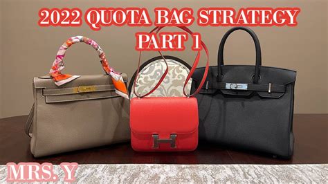 Hermes quota bag 2022